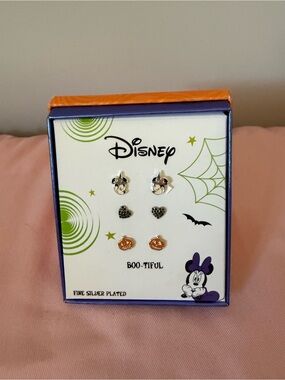 Disney Halloween Stud Earring Trio - Boo Tiful
